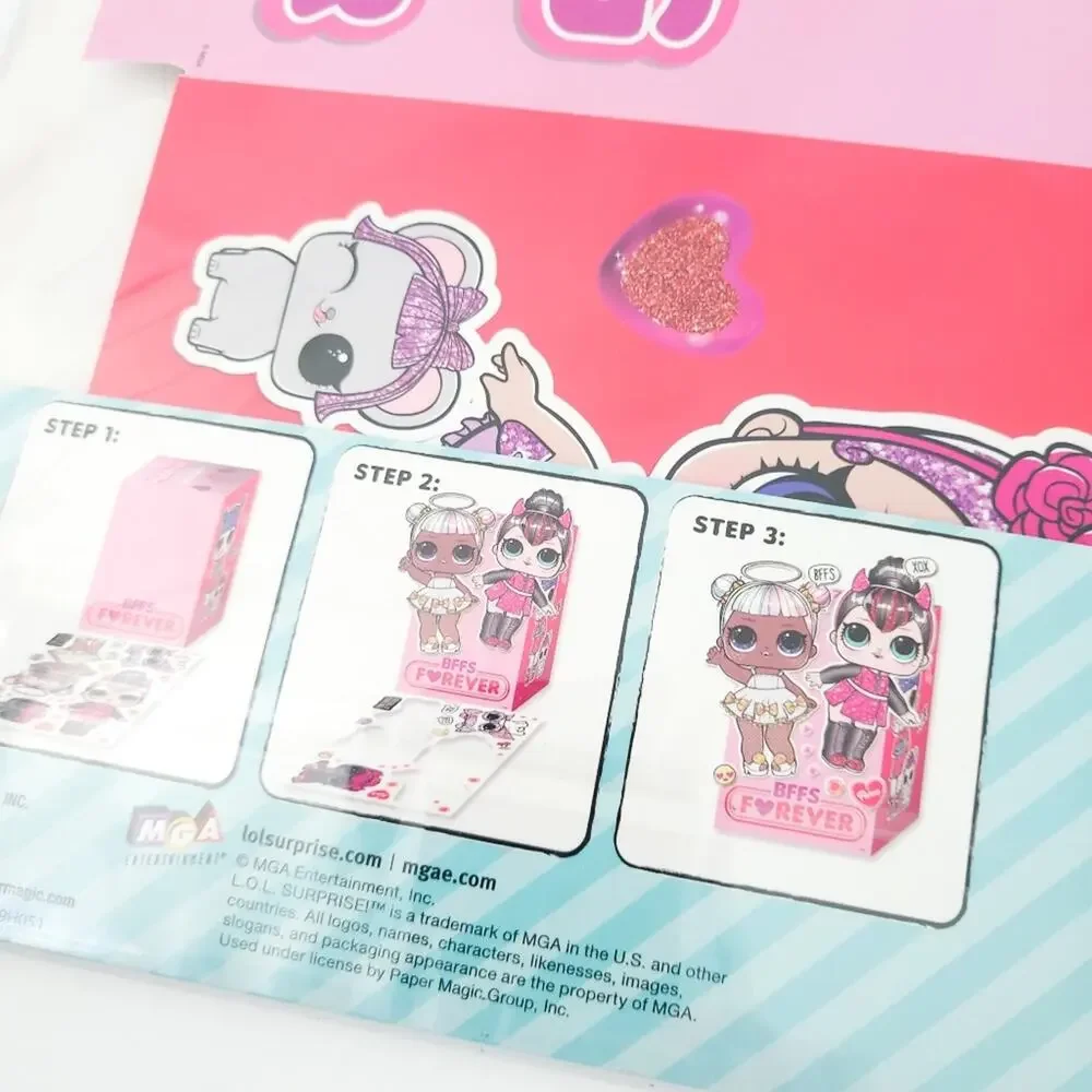 New LOL Create Your Own Valentine Mailbox Kit Perfect for Classroom Parties